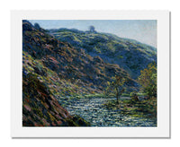 MFA Prints archival replica print of Claude Monet, Valley of the Petite Creuse from the Museum of Fine Arts, Boston collection.