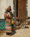Vasily Vereshchagin, Monks at the Door of a Mosque