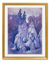 MFA Prints archival replica print of George Hawley Hallowell, Snow Drapery from the Museum of Fine Arts, Boston collection.