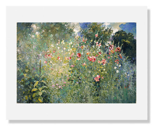 Ross Sterling Turner, A Garden Is a Sea of Flowers | MFA Prints