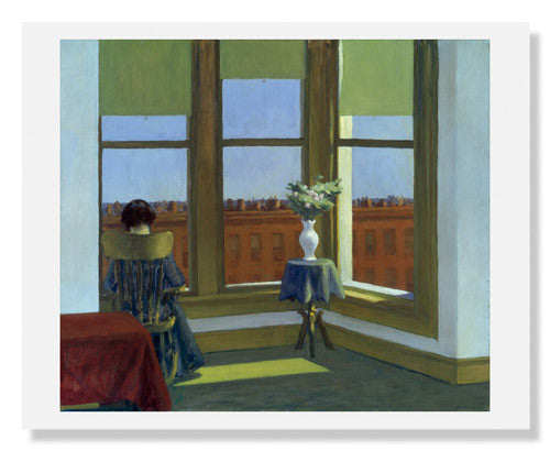 MFA Prints archival replica print of Edward Hopper, Room in Brooklyn from the Museum of Fine Arts, Boston collection.