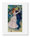 MFA Prints archival replica print of Pierre Auguste Renoir, Dance at Bougival from the Museum of Fine Arts, Boston collection.