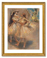 MFA Prints archival replica print of Edgar Degas, Two Dancers in the Wings from the Museum of Fine Arts, Boston collection.