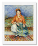 MFA Prints archival replica print of Pierre Auguste Renoir, Algerian Girl from the Museum of Fine Arts, Boston collection.