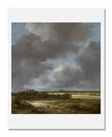 MFA Prints archival replica print of Jacob Isaacksz. van Ruisdael, View of Alkmaar from the Museum of Fine Arts, Boston collection.