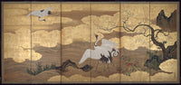 Kano Einō, Cranes