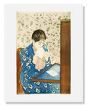 MFA Prints archival replica print of Mary Stevenson Cassatt , The Letter from the Museum of Fine Arts, Boston collection.