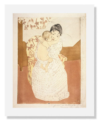 Mary Stevenson Cassatt, Maternal Caress | MFA Prints