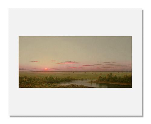 Martin Johnson Heade, Sunset on Long Beach | MFA Prints