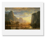 MFA Prints archival replica print of Albert Bierstadt, Valley of the Yosemite from the Museum of Fine Arts, Boston collection.