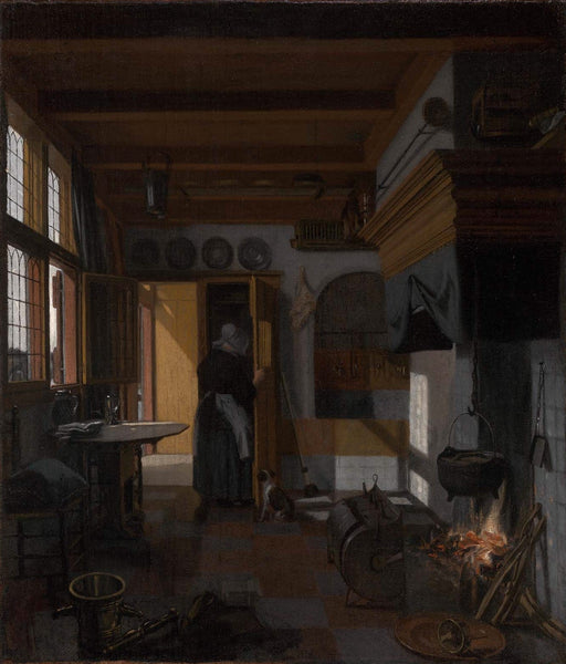 Emanuel de Witte, Kitchen Interior