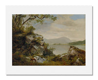 MFA Prints archival replica print of Asher Brown Durand, Lake George, New York from the Museum of Fine Arts, Boston collection.