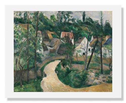 MFA Prints archival replica print of Paul Cézanne, Turn in the Road from the Museum of Fine Arts, Boston collection.