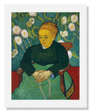 MFA Prints archival replica print of Vincent van Gogh, Lullaby: Madame Augustine Roulin Rocking a Cradle from the Museum of Fine Arts, Boston collection.