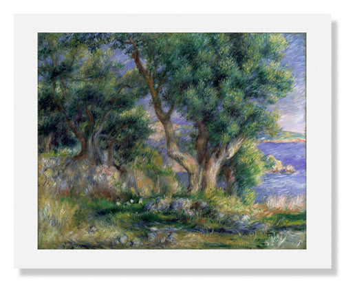 Pierre Auguste Renoir, Landscape on the Coast | MFA Prints Pierre Auguste Renoir, Landscape on the Coast | MFA Prints