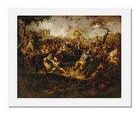 MFA Prints archival replica print of John Quidor, A Battle Scene from Knickerbocker's History of New York from the Museum of Fine Arts, Boston collection.
