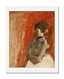MFA Prints archival replica print of Edgar Degas, Ballet Dancer with Arms Crossed from the Museum of Fine Arts, Boston collection.