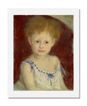 MFA Prints archival replica print of Pierre Auguste Renoir, Jacques Bergeret as a Child from the Museum of Fine Arts, Boston collection.