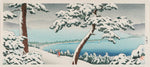 Tsuchiya Kōitsu, Amanohashidate in Snow (Amanohashidate)