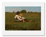 MFA Prints archival replica print of Winslow Homer, Boys in a Pasture from the Museum of Fine Arts, Boston collection.