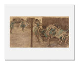 MFA Prints archival replica print of Edgar Degas, Dancers in the Rehearsal Room from the Museum of Fine Arts, Boston collection.