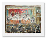 MFA Prints archival replica print of Maurice Brazil Prendergast, The End Men from the Museum of Fine Arts, Boston collection.