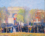 William James Glackens, Italo-American Celebration, Washington Square