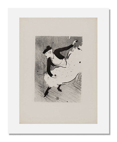 MFA Prints archival replica print of Henri de Toulouse-Lautrec, Edmée Lescot from the Museum of Fine Arts, Boston collection.