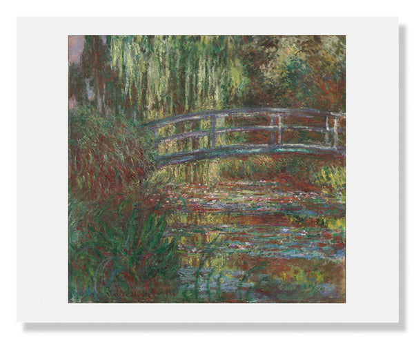 MFA Prints archival replica print of Claude Monet, The Water Lily Pond from the Museum of Fine Arts, Boston collection.