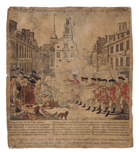 Paul Revere, Jr., The Boston Massacre
