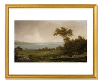 MFA Prints archival replica print of Martin Johnson Heade, Rhode Island Landscape from the Museum of Fine Arts, Boston collection.