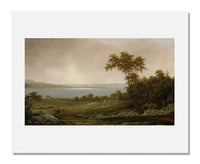 MFA Prints archival replica print of Martin Johnson Heade, Rhode Island Landscape from the Museum of Fine Arts, Boston collection.