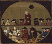 Unidentified artist, Quaker Meeting