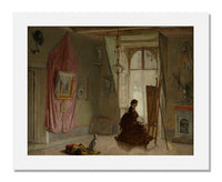 MFA Prints archival replica print of Edwin White, Studio Interior from the Museum of Fine Arts, Boston collection.