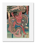MFA Prints archival replica print of Utagawa Kuniyoshi, Sakata Kintoki from the Museum of Fine Arts, Boston collection.