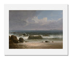 MFA Prints archival replica print of Thomas Doughty, Beach Scene with Rocks I from the Museum of Fine Arts, Boston collection.