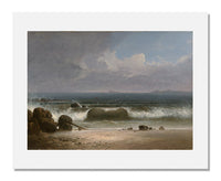MFA Prints archival replica print of Thomas Doughty, Beach Scene with Rocks I from the Museum of Fine Arts, Boston collection.