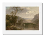 MFA Prints archival replica print of Thomas Doughty, View on a New Hampshire Lake from the Museum of Fine Arts, Boston collection.
