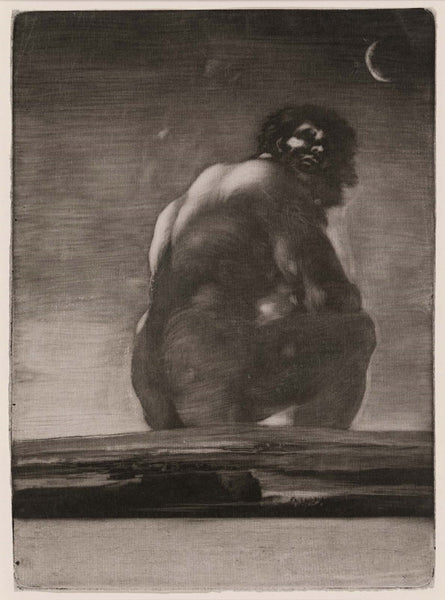 Francisco Goya y Lucientes, Seated Giant
