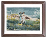 MFA Prints archival replica print of Winslow Homer, The Dunes from the Museum of Fine Arts, Boston collection.