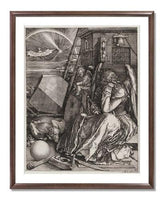 MFA Prints archival replica print of Albrecht Dürer, Melencolia I from the Museum of Fine Arts, Boston collection.