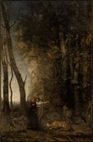 Jean-Baptiste-Camille Corot, Dante and Virgil