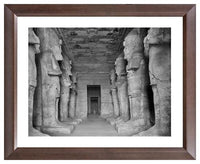 Unidentified artist, Abu Simbel interior colonnade